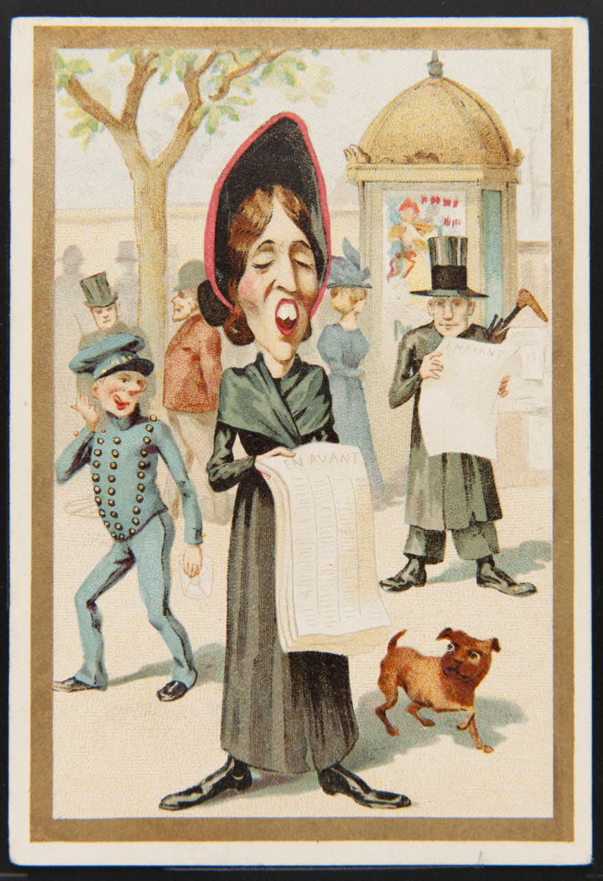 Legras carte réclame chromo Paris 1880-1920 1996.40.1007.1 Photo