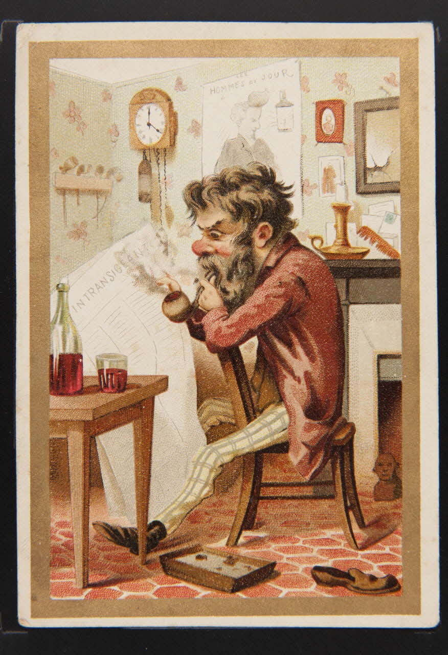 Legras carte réclame chromo Paris 1880-1920 1996.40.1007.2 Photo