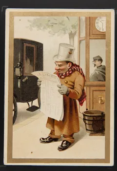 Legras carte réclame chromo Paris 1880-1920 1996.40.1007.3 Photo