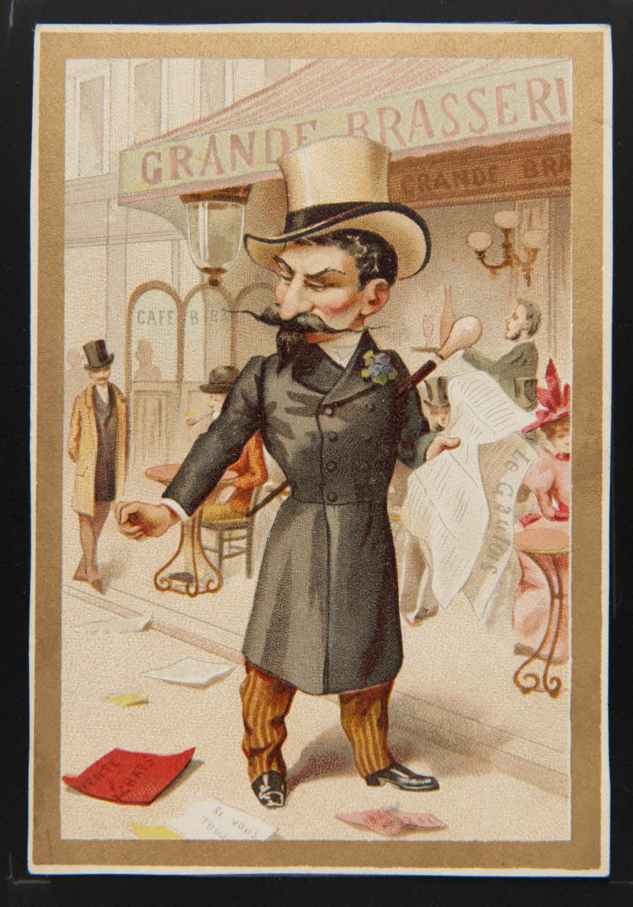 Legras carte réclame chromo Paris 1880-1920 1996.40.1007.5 Photo