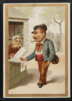 Legras carte réclame chromo Paris 1880-1920 1996.40.1007.6 Photo