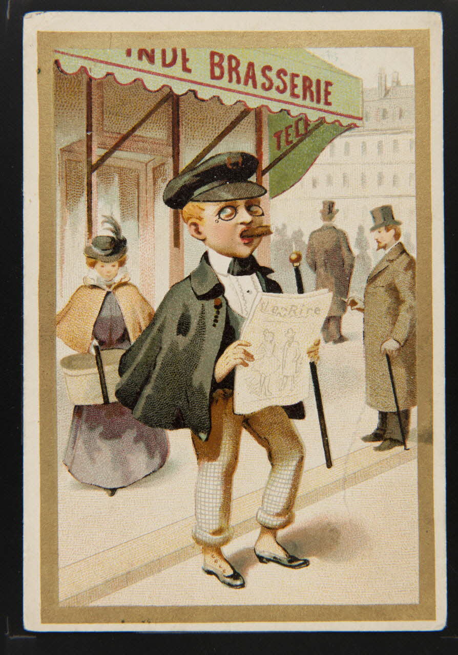 Legras carte réclame chromo Paris 1880-1920 1996.40.1007.7 Photo