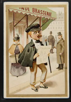 Legras carte réclame chromo Paris 1880-1920 1996.40.1007.7  Photo