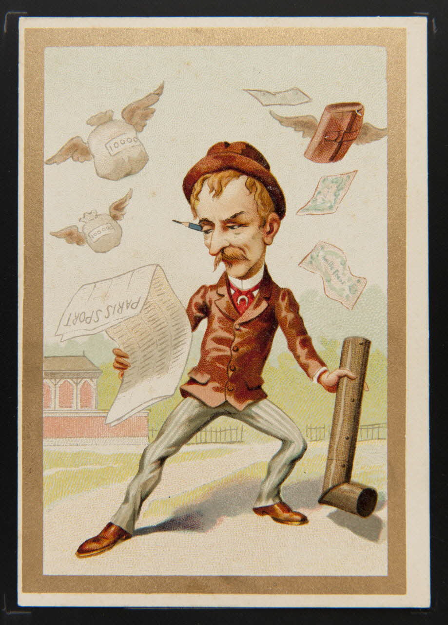 Legras carte réclame chromo Paris 1880-1920 1996.40.1007.8 Photo