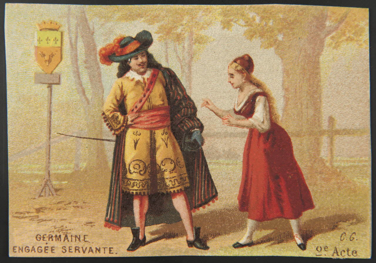 carte réclame chromo Paris 1880-1920 1996.40.1013.4 Photo
