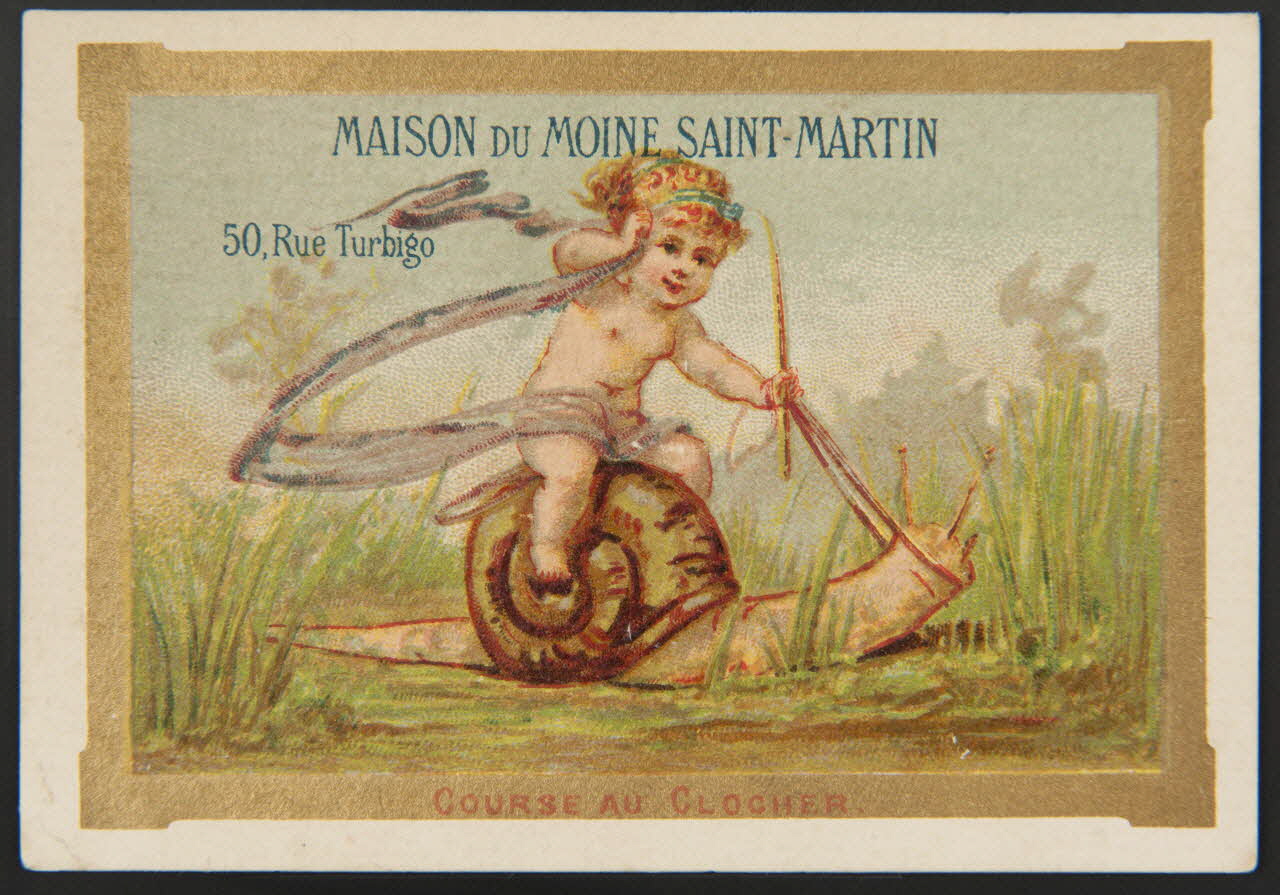 Gautier Ch. carte réclame chromo Paris 1880-1920 1996.40.1014.3 Photo