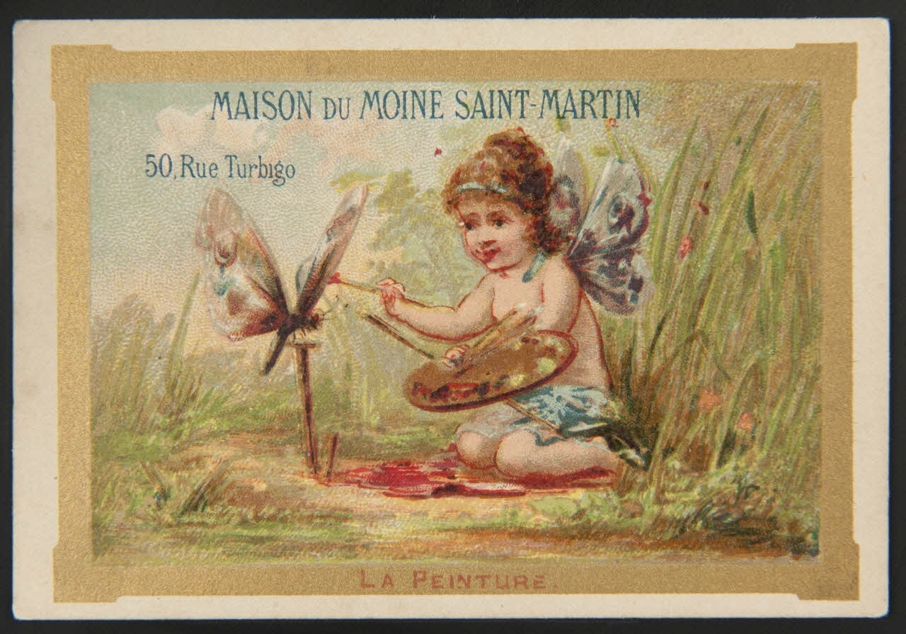 Gauthier Ch. carte réclame chromo Paris 1880-1920 1996.40.1014.6 Photo