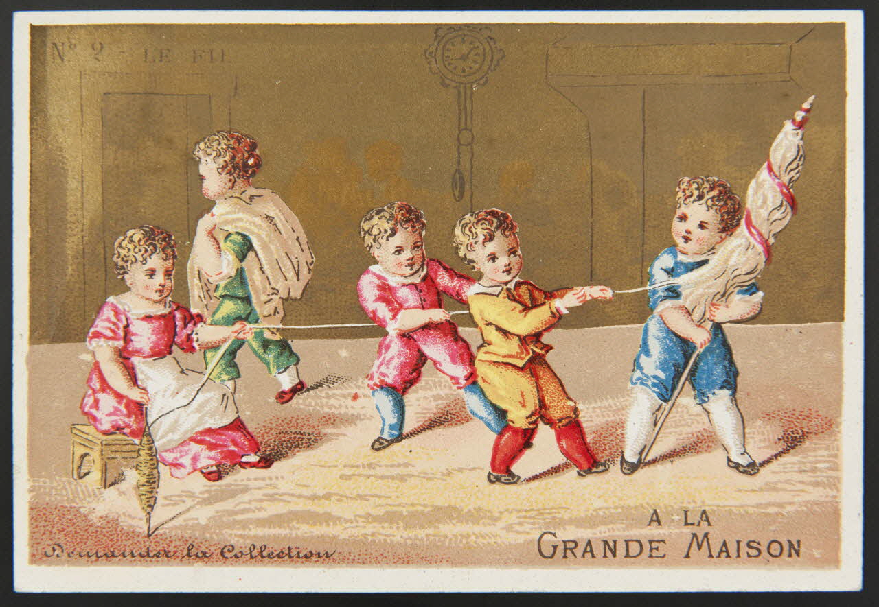 Leroy carte réclame chromo Paris 1880-1920 1996.40.1015.2 Photo