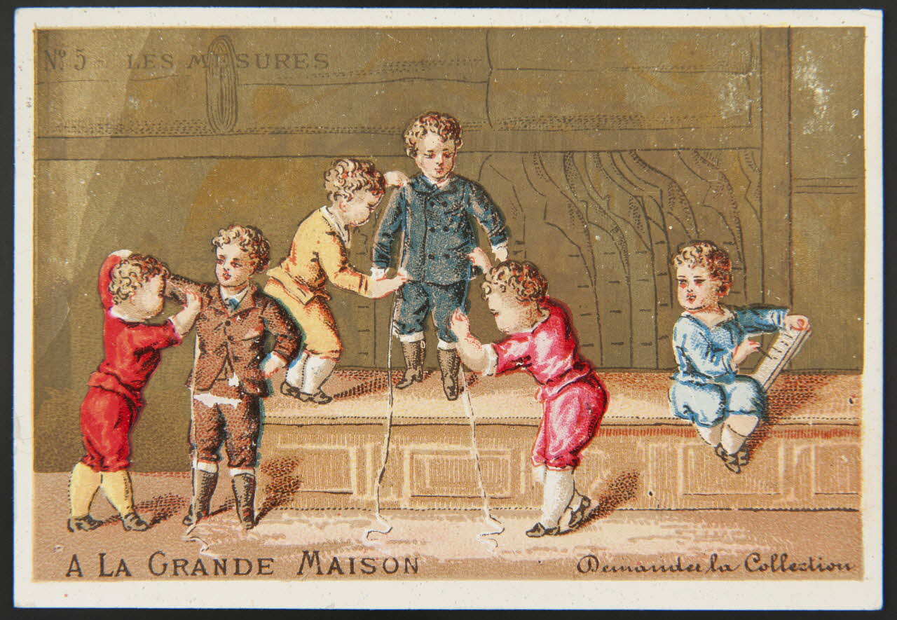 Leroy carte réclame chromo Paris 1880-1920 1996.40.1015.5 Photo