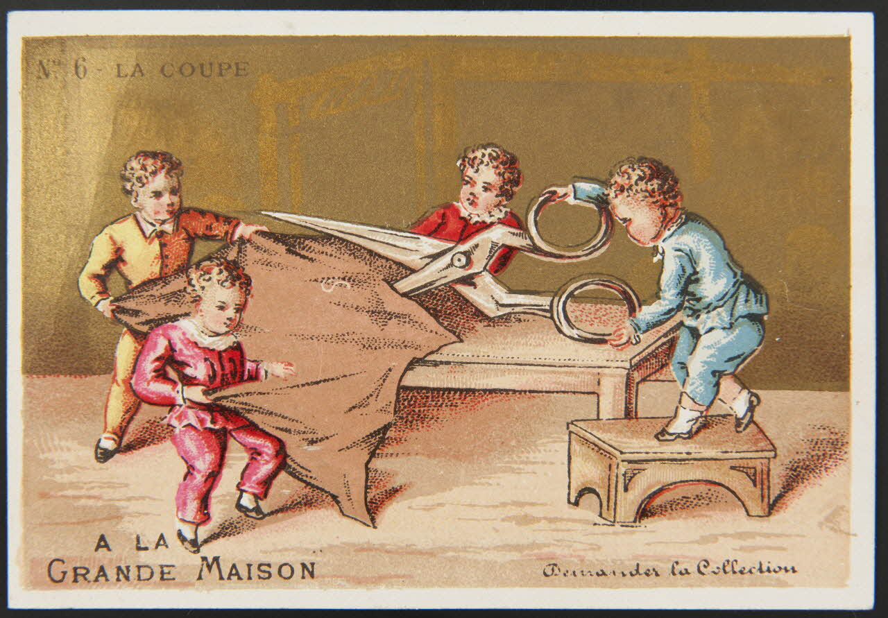 Leroy carte réclame chromo Paris 1880-1920 1996.40.1015.6 Photo