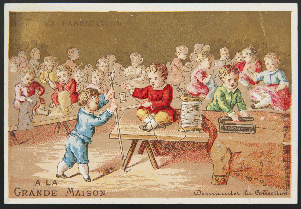 Leroy carte réclame chromo Paris 1880-1920 1996.40.1015.7 Photo