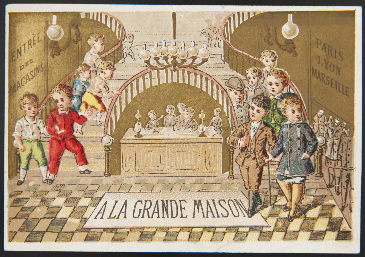 Leroy carte réclame chromo Paris 1880-1920 1996.40.1015.8 Photo