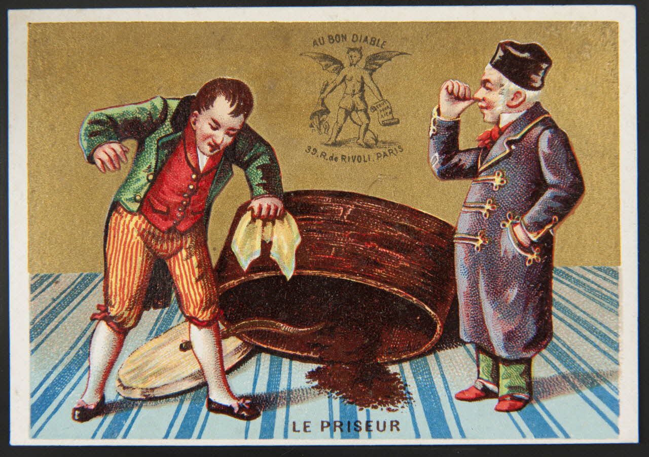 Gauthier Ch. carte réclame chromo Paris 1880-1920 1996.40.1016.6 Photo