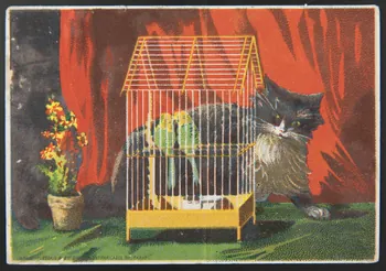 Leroy, Sécail et Cie carte réclame chromo Paris 1880-1920 1996.40.1017.1 Photo