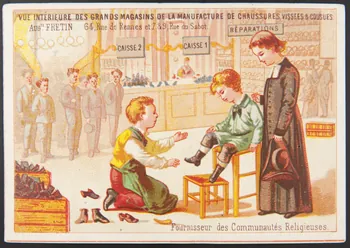 Herbemont carte réclame chromo Paris 1880-1920 1996.40.1018.2 Photo