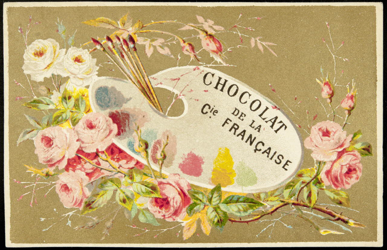 Mertens Léon carte réclame chromo Paris 1880-1890 1996.40.1027.1 Photo