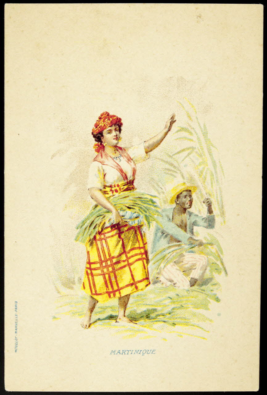 Etablissements Moullot carte réclame chromo Paris 1880-1920 1996.40.1029.4 Photo