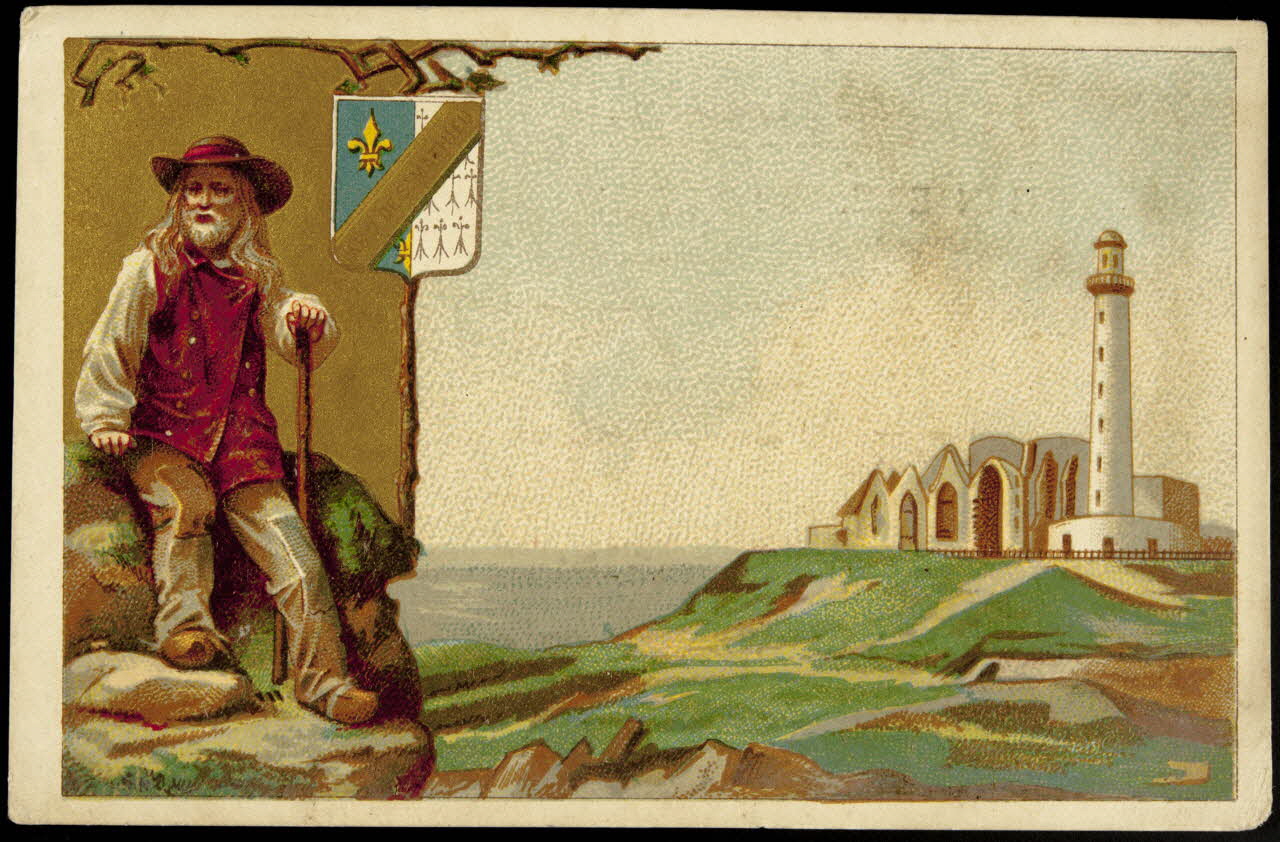 Lessertisseux carte réclame chromo Paris 1880-1890 1996.40.1030.1 Photo