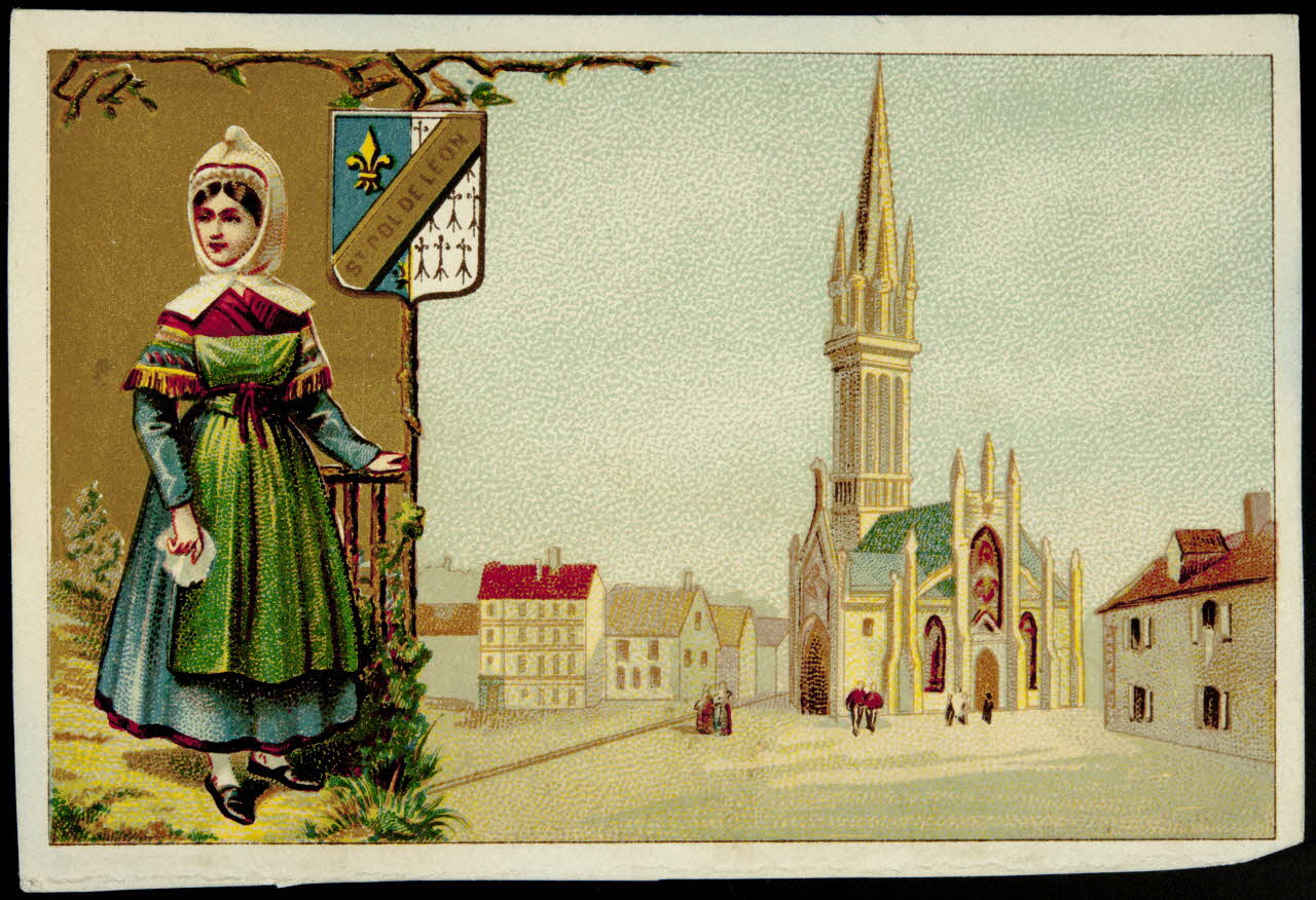carte réclame chromo Paris 1880-1890 1996.40.1030.18 Photo