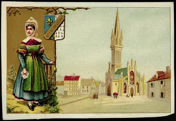 carte réclame chromo Paris 1880-1890 1996.40.1030.18 Photo