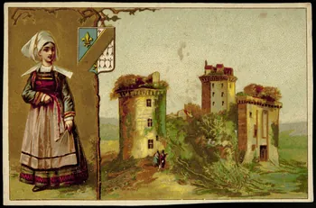 Lessertisseux carte réclame chromo Paris 1880-1890 1996.40.1030.19 Photo