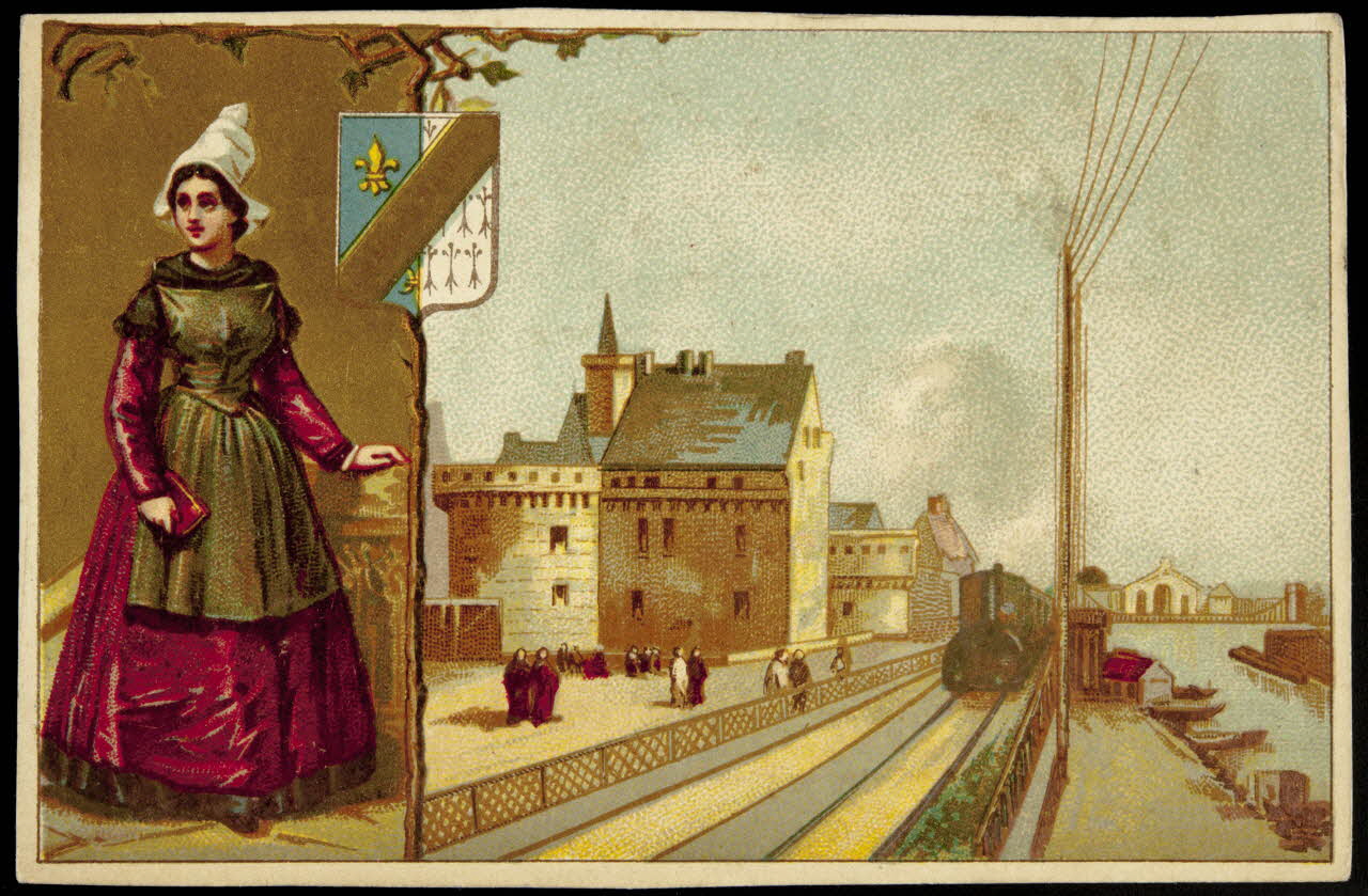 Lessertisseux carte réclame chromo Paris 1880-1890 1996.40.1030.5 Photo