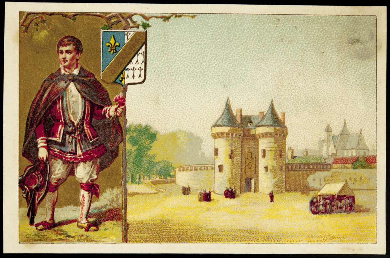 carte réclame chromo Paris 1880-1890 1996.40.1030.7 Photo