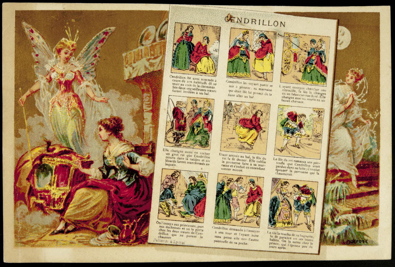 carte réclame chromo Paris 1880-1920 1996.40.1032.1 Photo