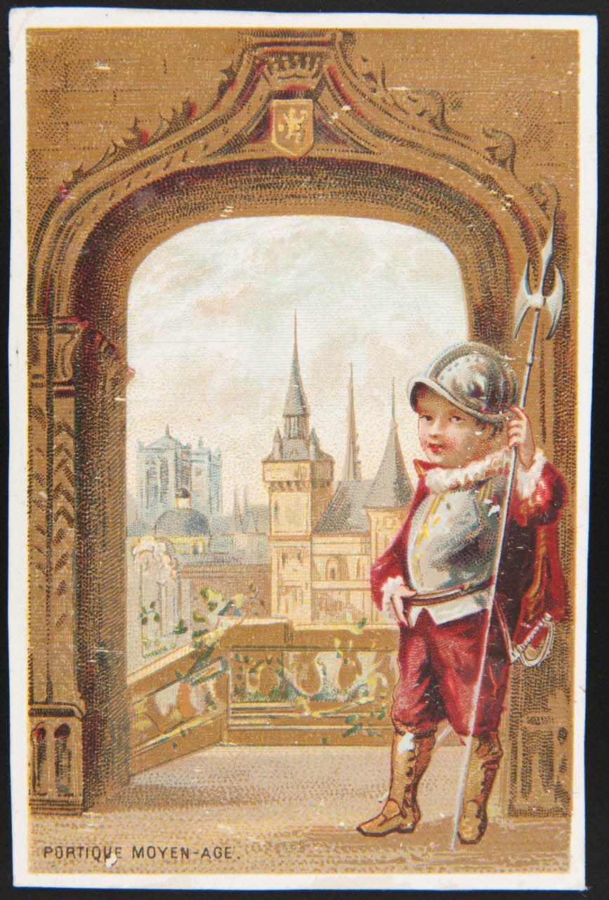 carte réclame chromo Paris 1880-1920 1996.40.1033.5 Photo