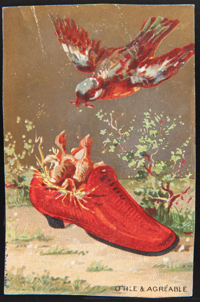 Ponsot carte réclame chromo Paris 1870-1880 1996.40.1050.5 Photo