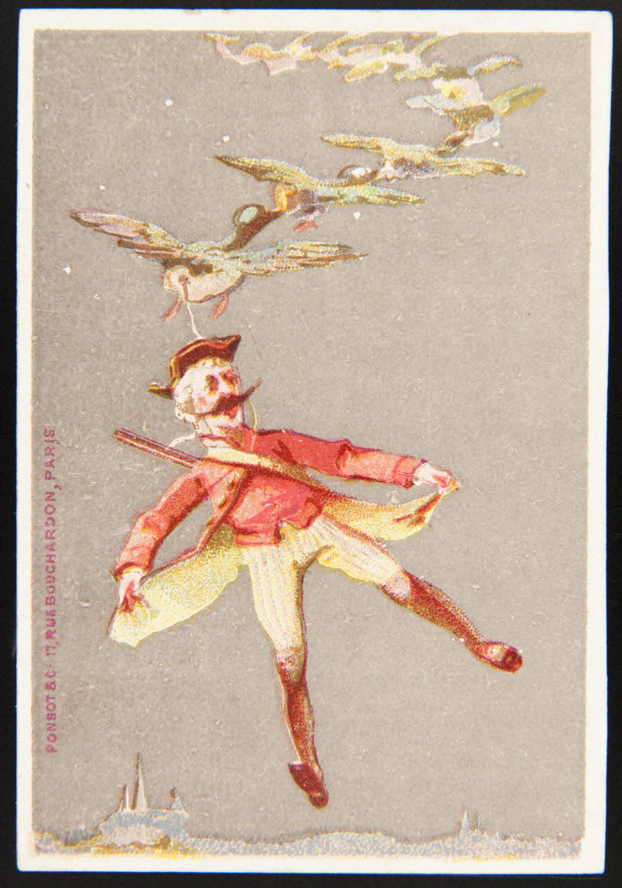 Ponsot et Cie carte réclame chromo Paris 1870-1880 1996.40.1051.6 Photo