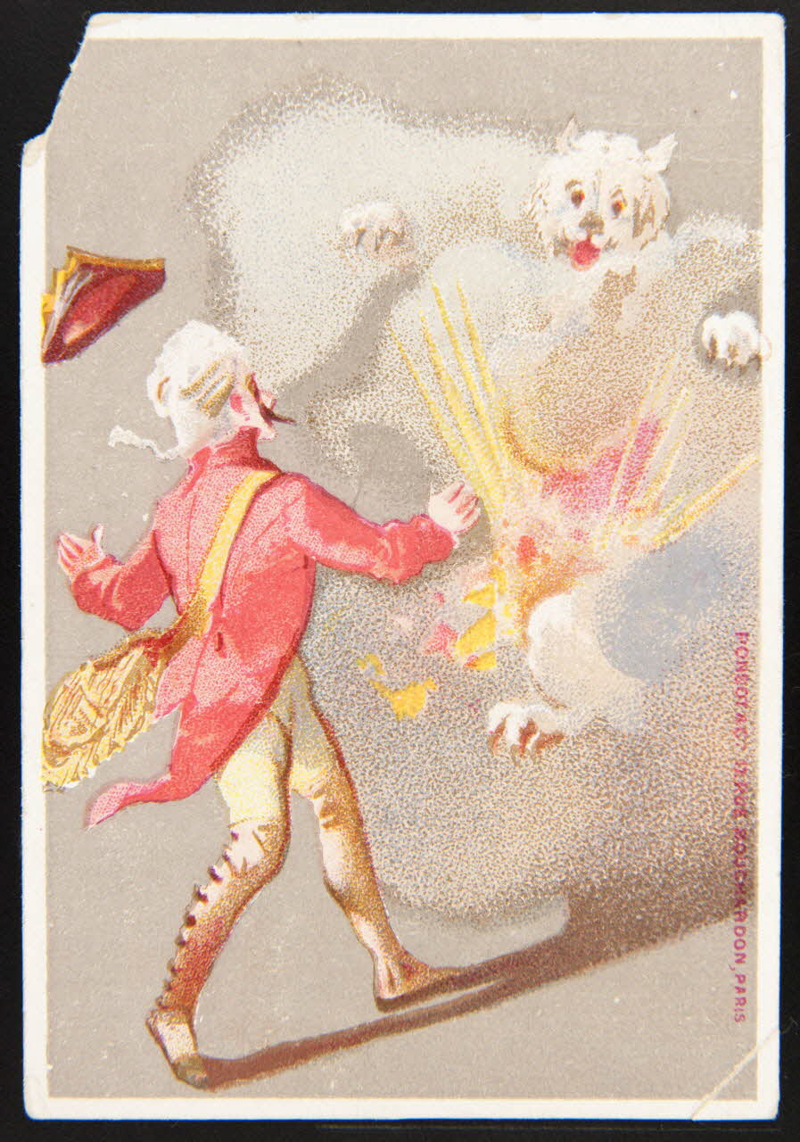 Ponsot et Cie carte réclame chromo Paris 1870-1880 1996.40.1051.8 Photo