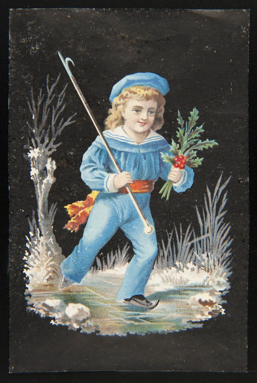 carte réclame chromo Paris 1870-1880 1996.40.1054.3 Photo