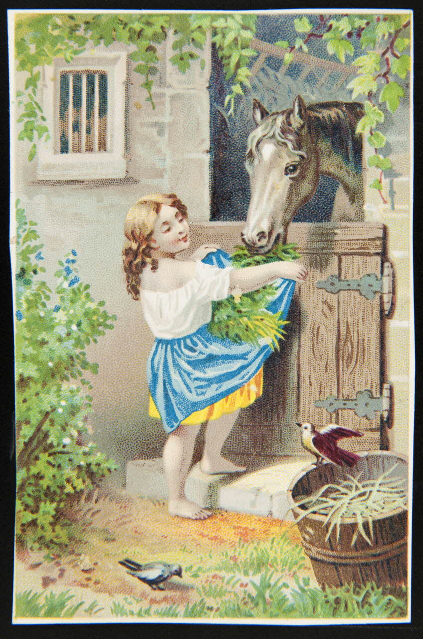 carte réclame chromo Paris 1870-1880 1996.40.1055.5 Photo