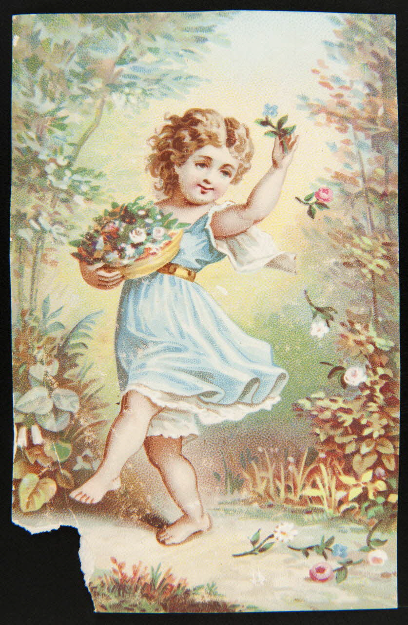 carte réclame chromo Paris 1870-1880 1996.40.1056.1 Photo