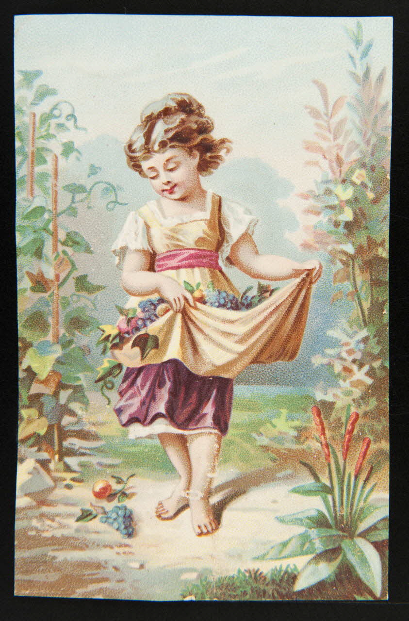 carte réclame chromo Paris 1870-1880 1996.40.1056.3 Photo