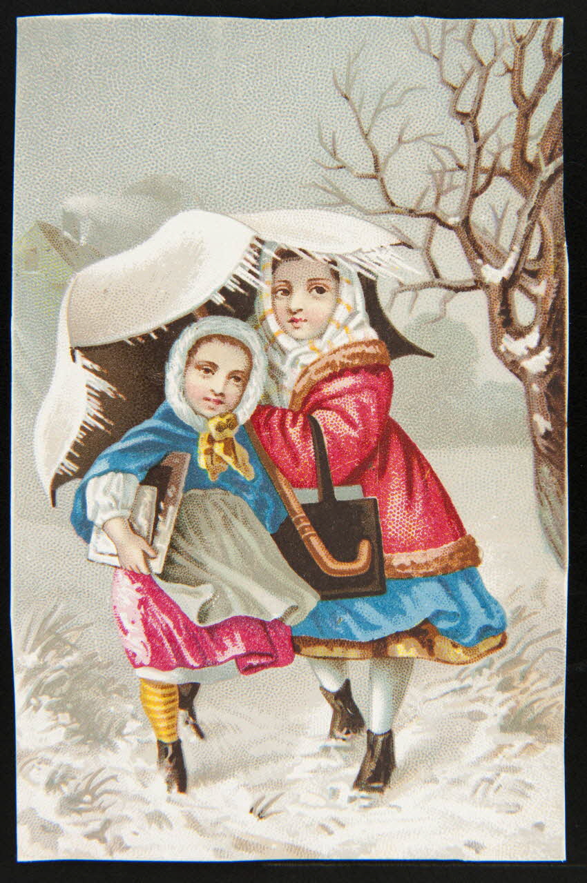 carte réclame chromo Paris 1870-1880 1996.40.1058.1 Photo