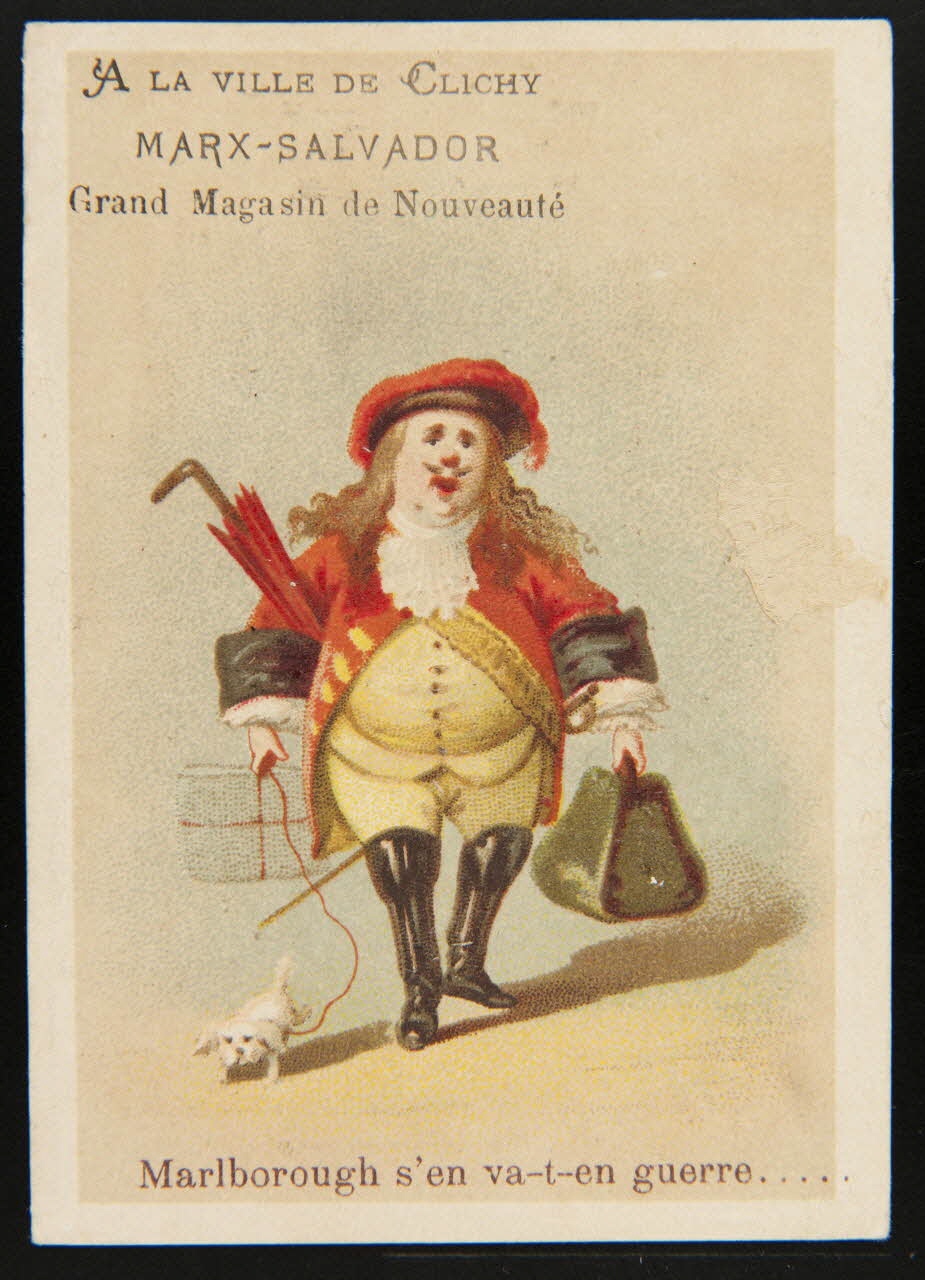 Lessertisseux carte réclame chromo Paris 1870-1880 1996.40.1062.1 Photo