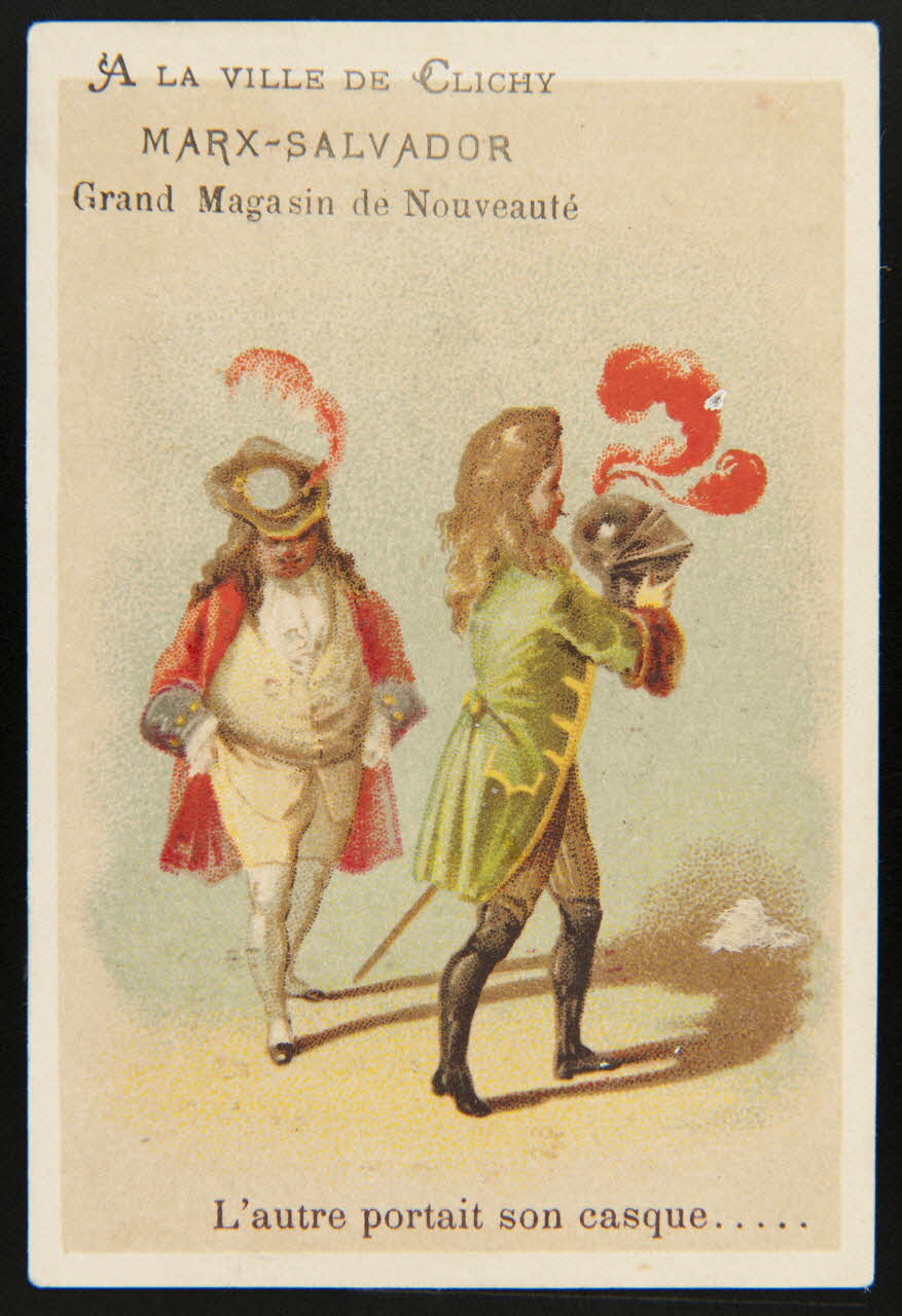 Lessertisseux carte réclame chromo Paris 1870-1880 1996.40.1062.5 Photo