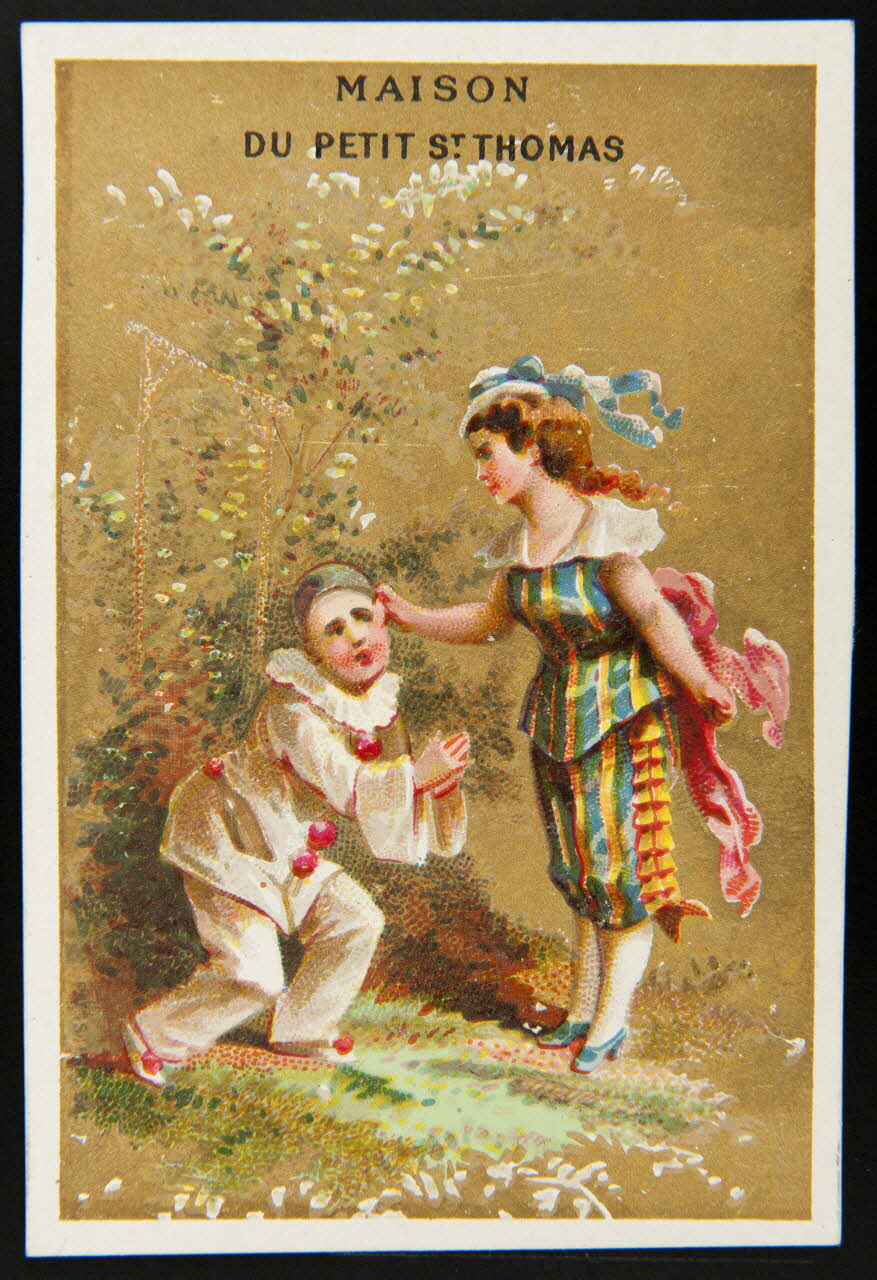 carte réclame chromo Paris 1870-1880 1996.40.1064.2 Photo