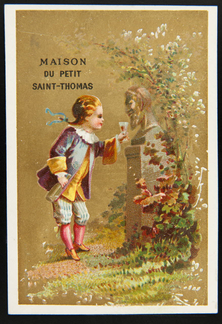 carte réclame chromo Paris 1870-1880 1996.40.1064.3 Photo