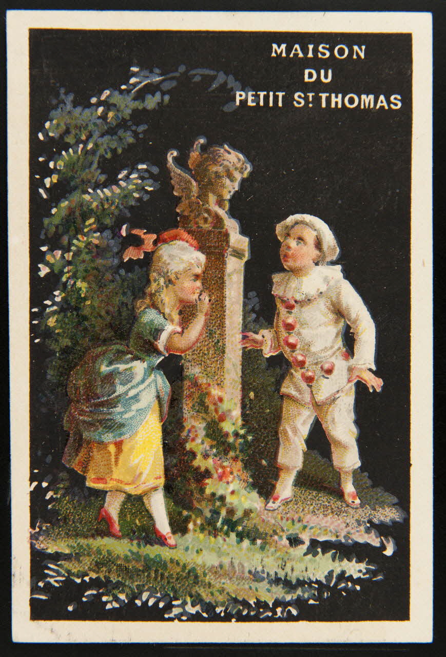 carte réclame chromo Paris 1870-1880 1996.40.1064.6 Photo