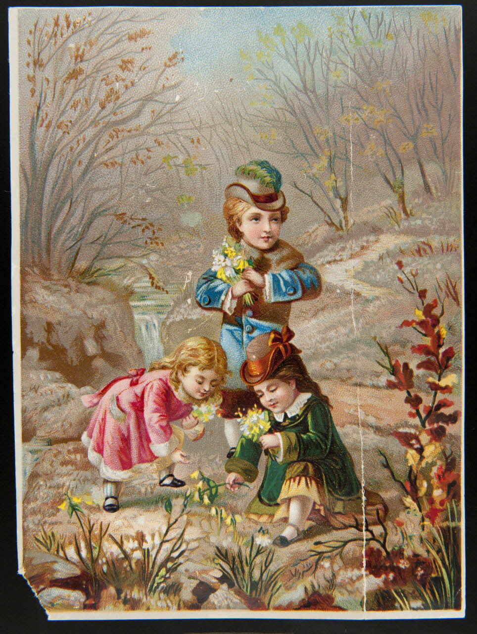 carte réclame chromo Paris 1870-1880 1996.40.1067.2 Photo