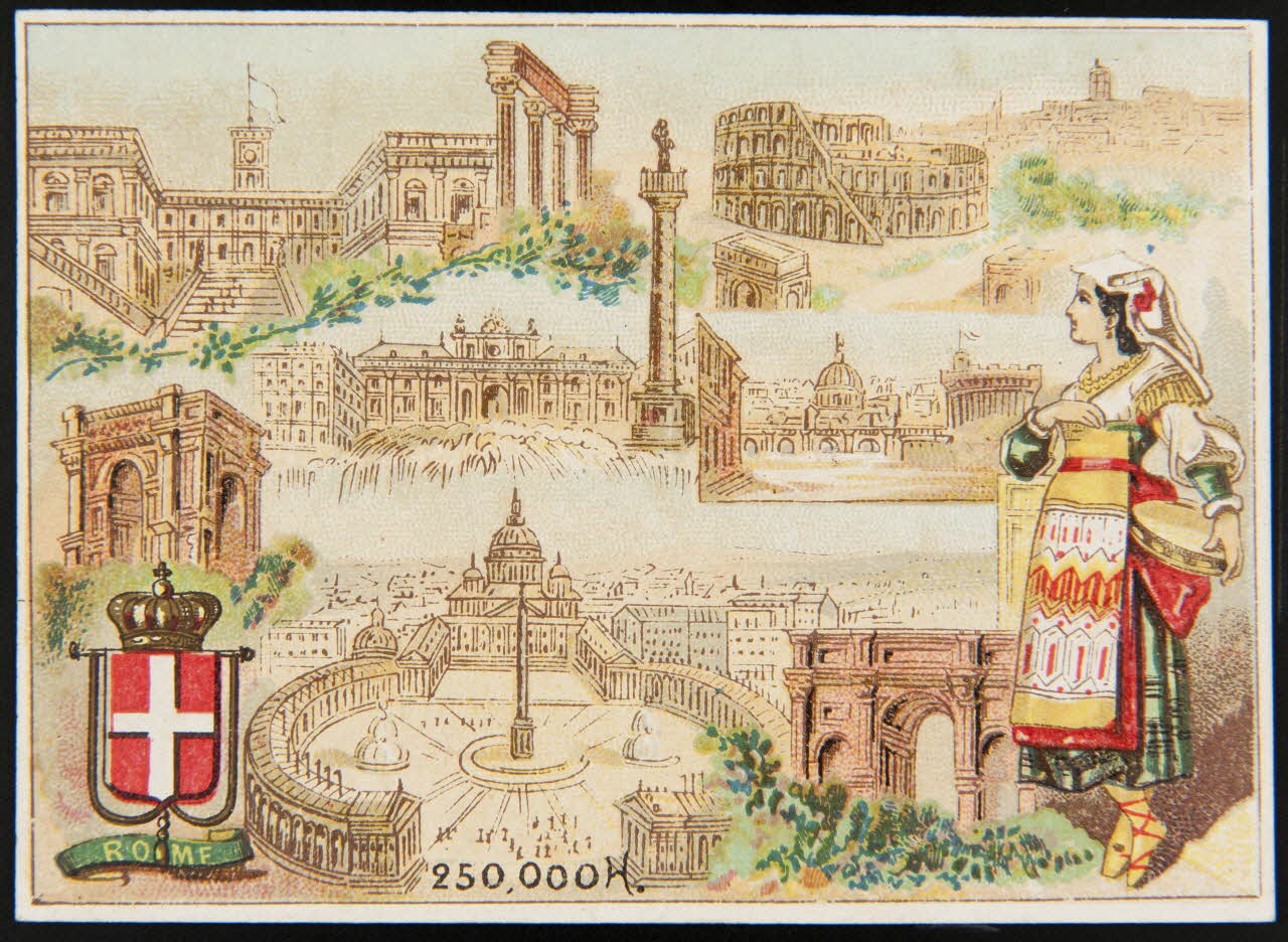 carte réclame chromo Paris 1870-1880 1996.40.1071.13 Photo