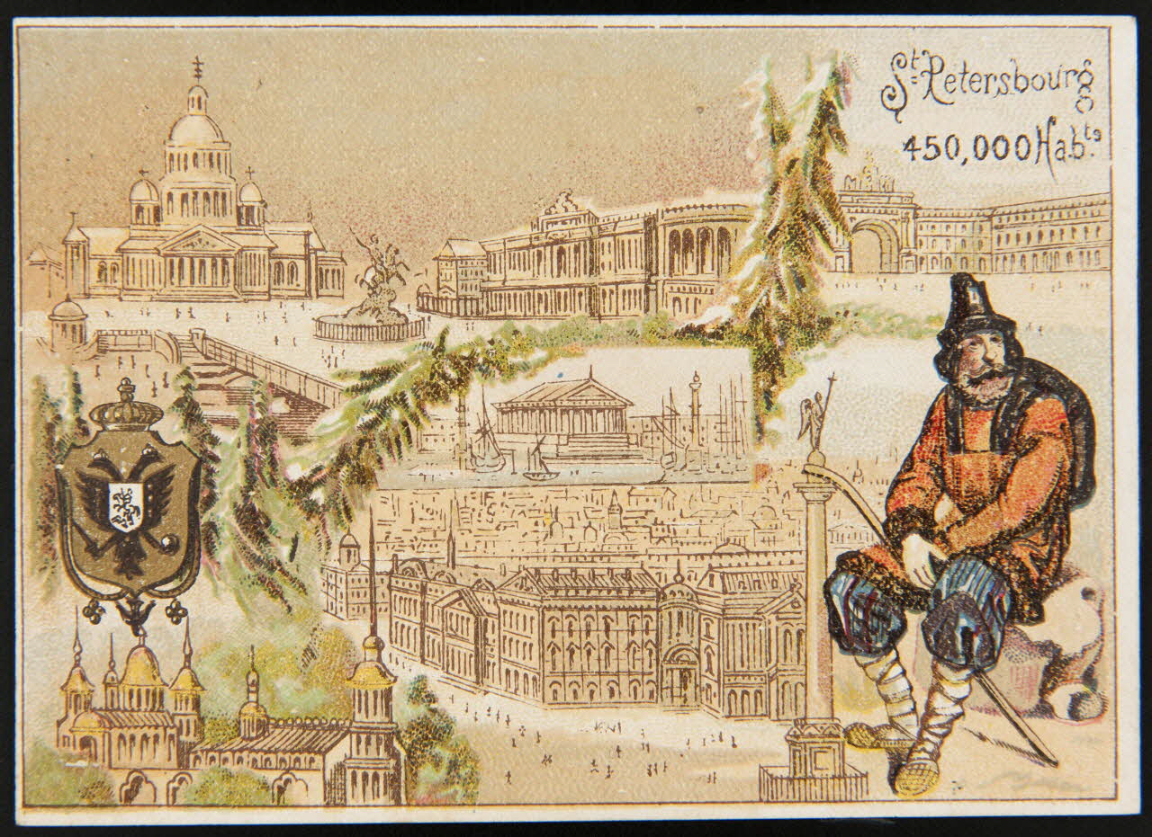 carte réclame chromo Paris 1870-1880 1996.40.1071.14 Photo