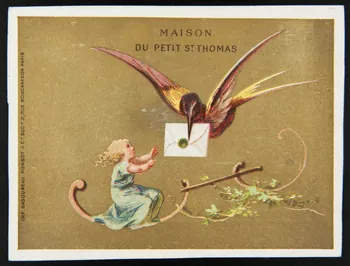 Badoureau, Ponsot carte réclame chromo Paris 1870-1880 1996.40.1073.1 Photo