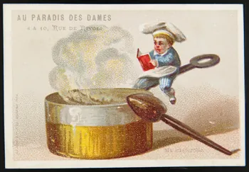 Ponsot carte réclame chromo Paris 1870-1880 1996.40.1078.1 Photo