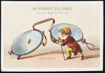 Ponsot carte réclame chromo Paris 1870-1880 1996.40.1078.8  Photo