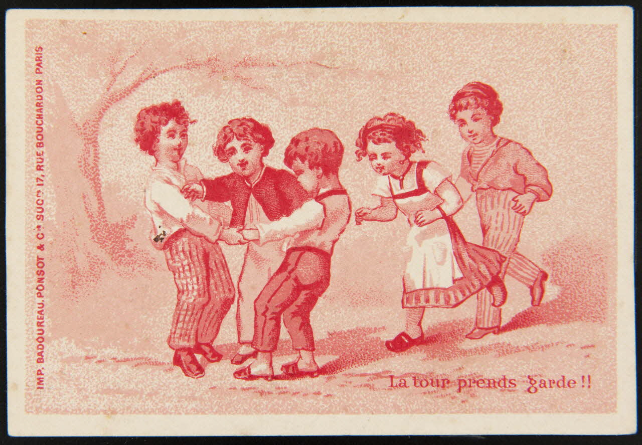 Ponsot Albert carte réclame chromo Paris 1870-1880 1996.40.1079.10 Photo