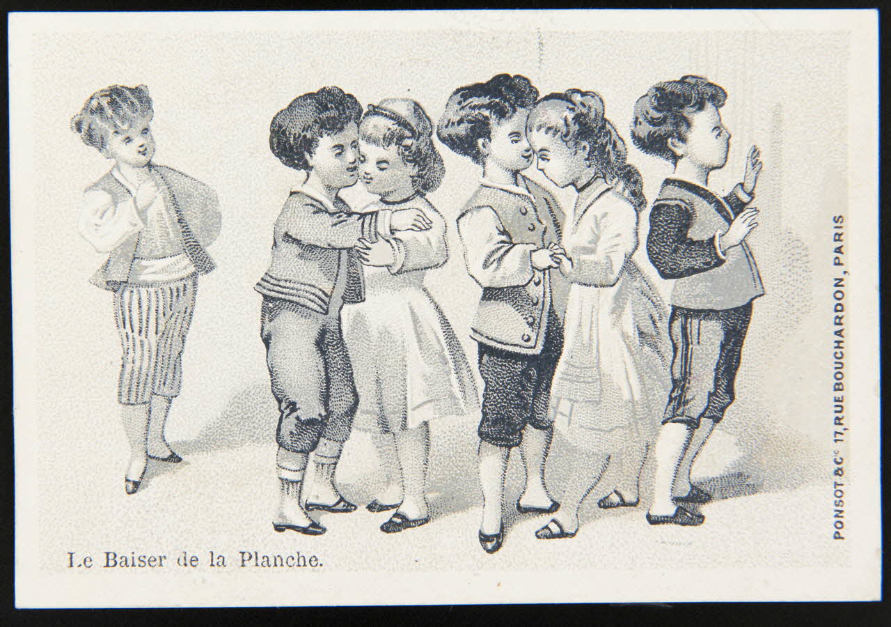 Ponsot carte réclame chromo Paris 1870-1880 1996.40.1079.14 Photo